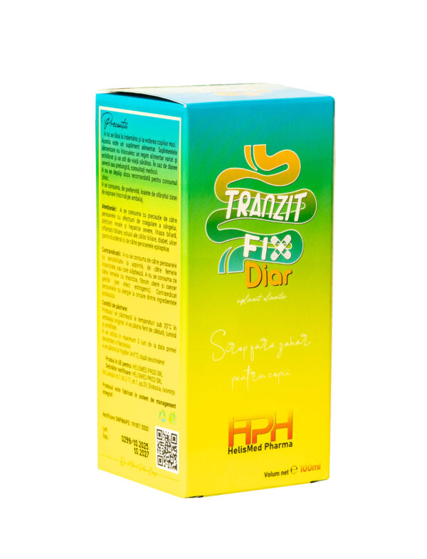 TranzitFix Diar – supliment natural pentru tranzit intestinal și digestie sănătoasă.