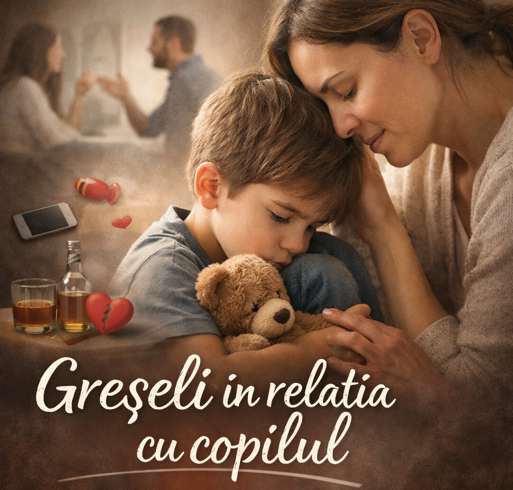 Cele mai frecvente greșeli în relația cu copilul
