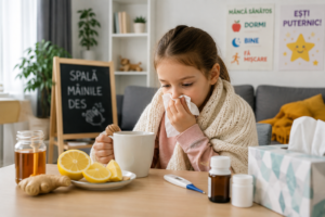 Imunitatea copiilor toamna și prevenirea răcelilor în sezonul rece